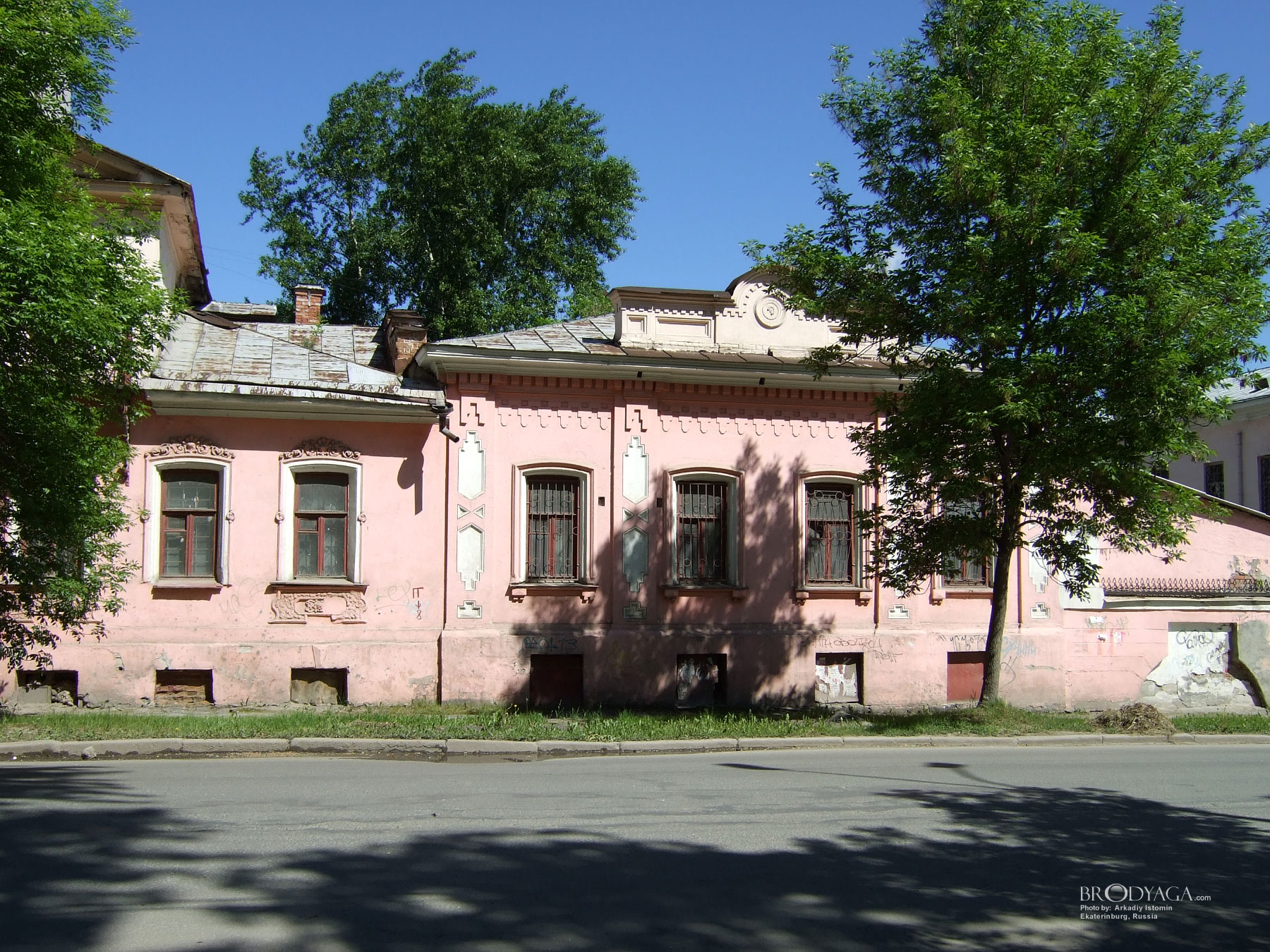 Декабристов 40, Усадьба Первушина, Екатеринбург